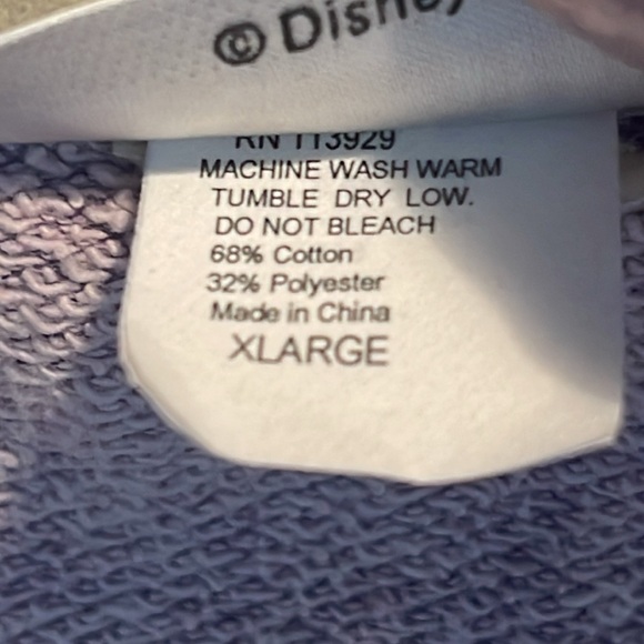 Disney lightweight sweatshirt/top - Picture 6 of 6